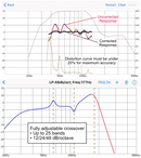 Earthquake DSP-P12 frequency response
