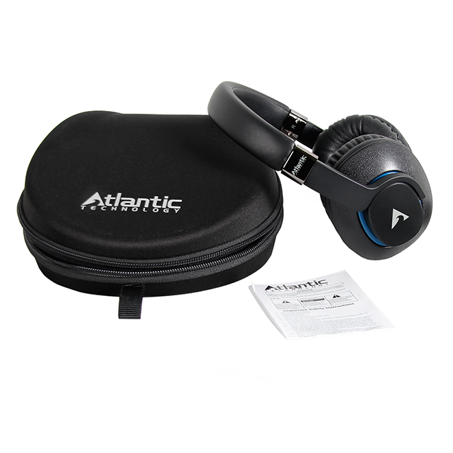 FS-BT210 Bluetooth wireless over-ear headphones black with case